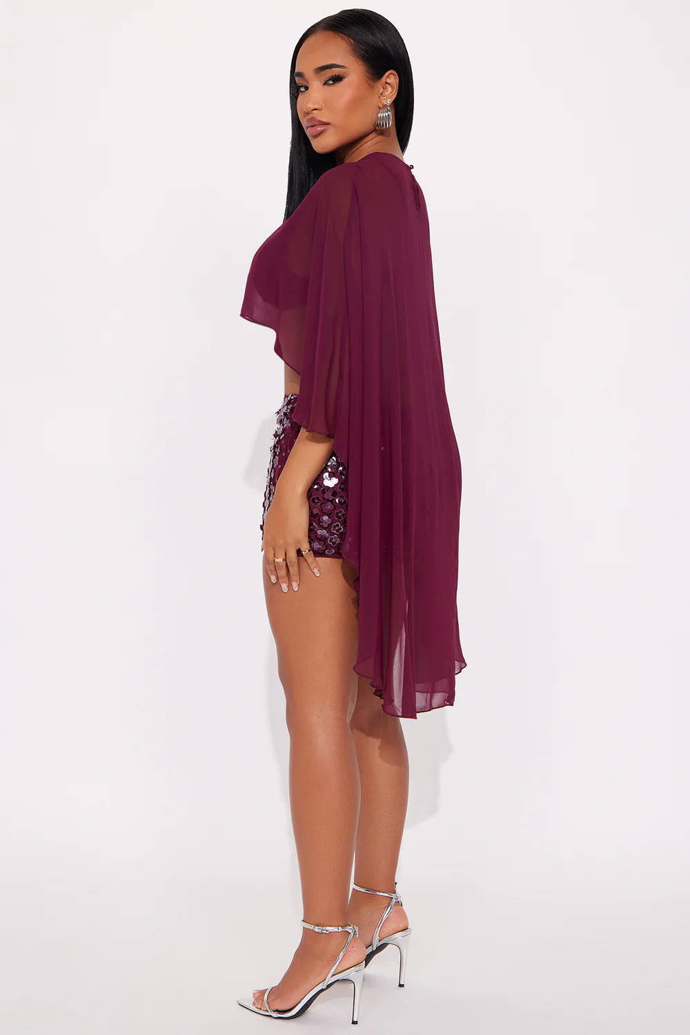 Embellished Skirt Set
