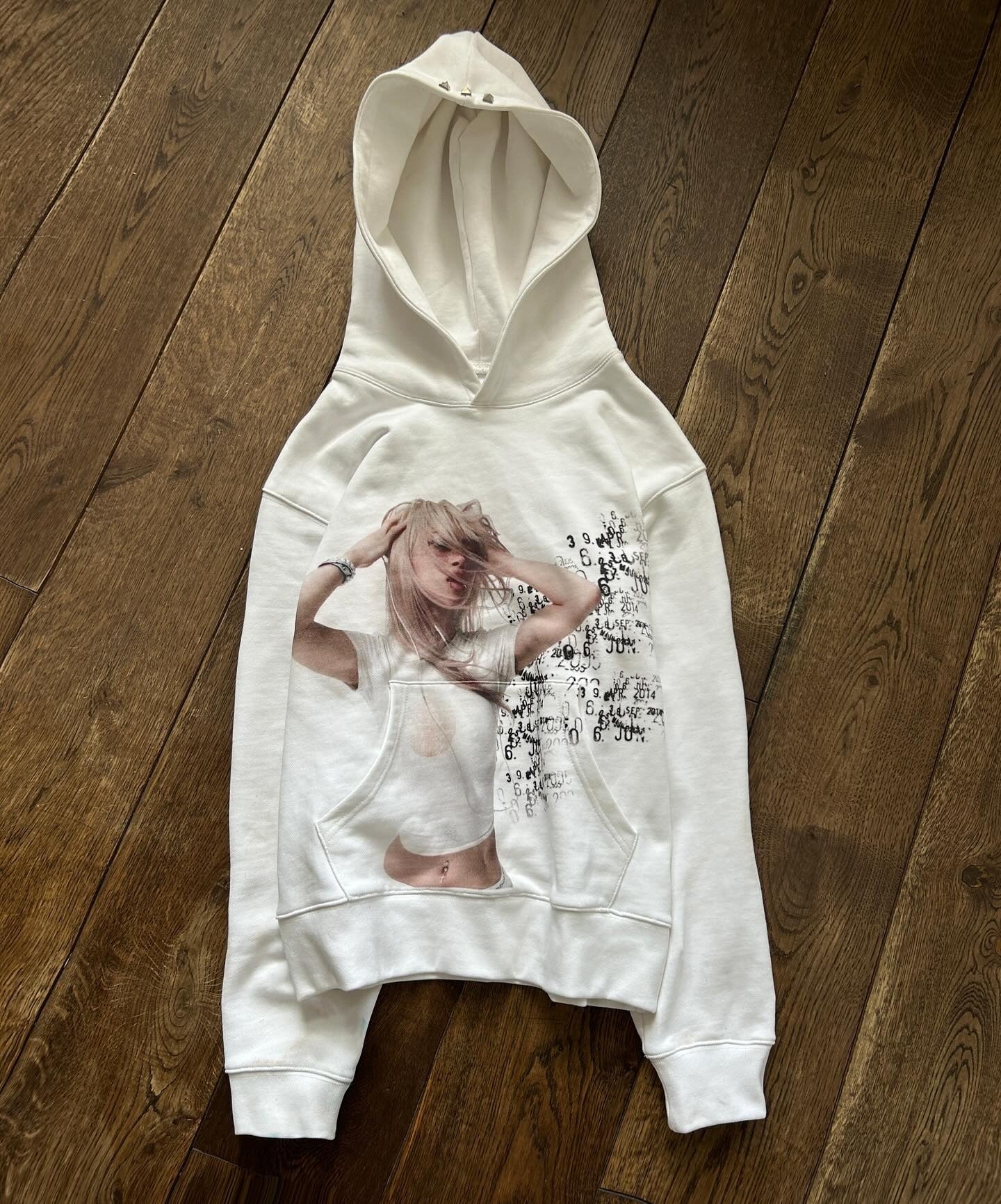 White Noise Graphic Hoodie
