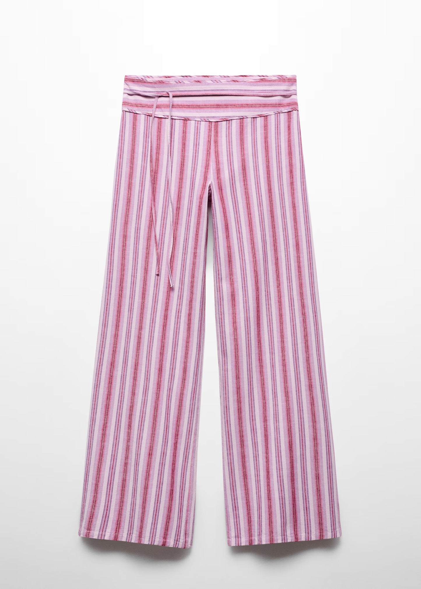 Stripes printed trousers