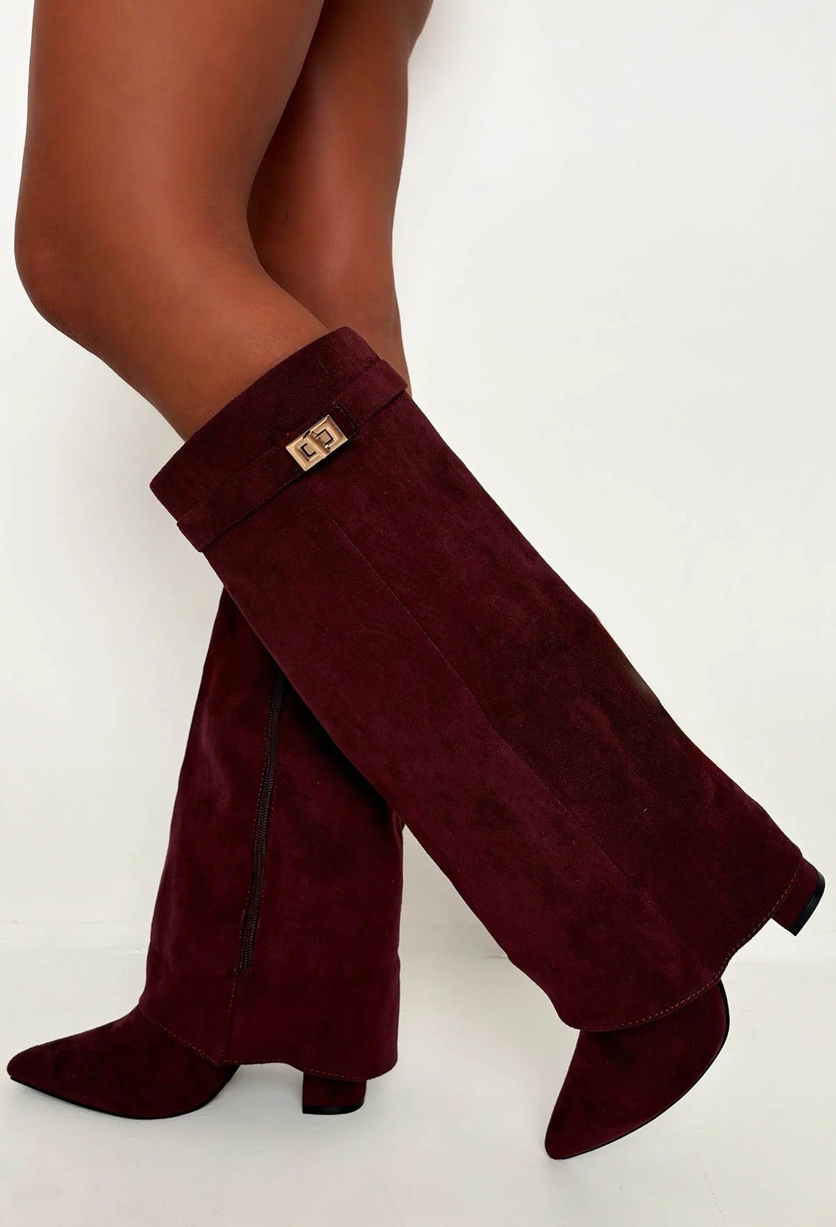 EDGE WRAP KNEE BOOTS