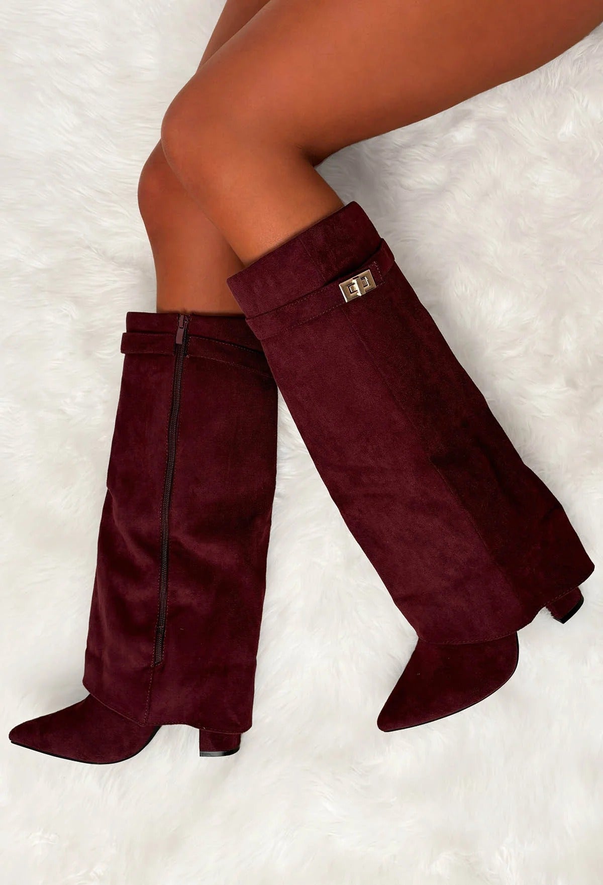 EDGE WRAP KNEE BOOTS