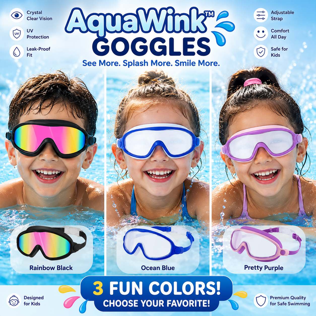 AquaWink™ Goggles