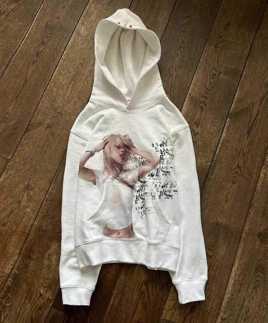 White Noise Graphic Hoodie